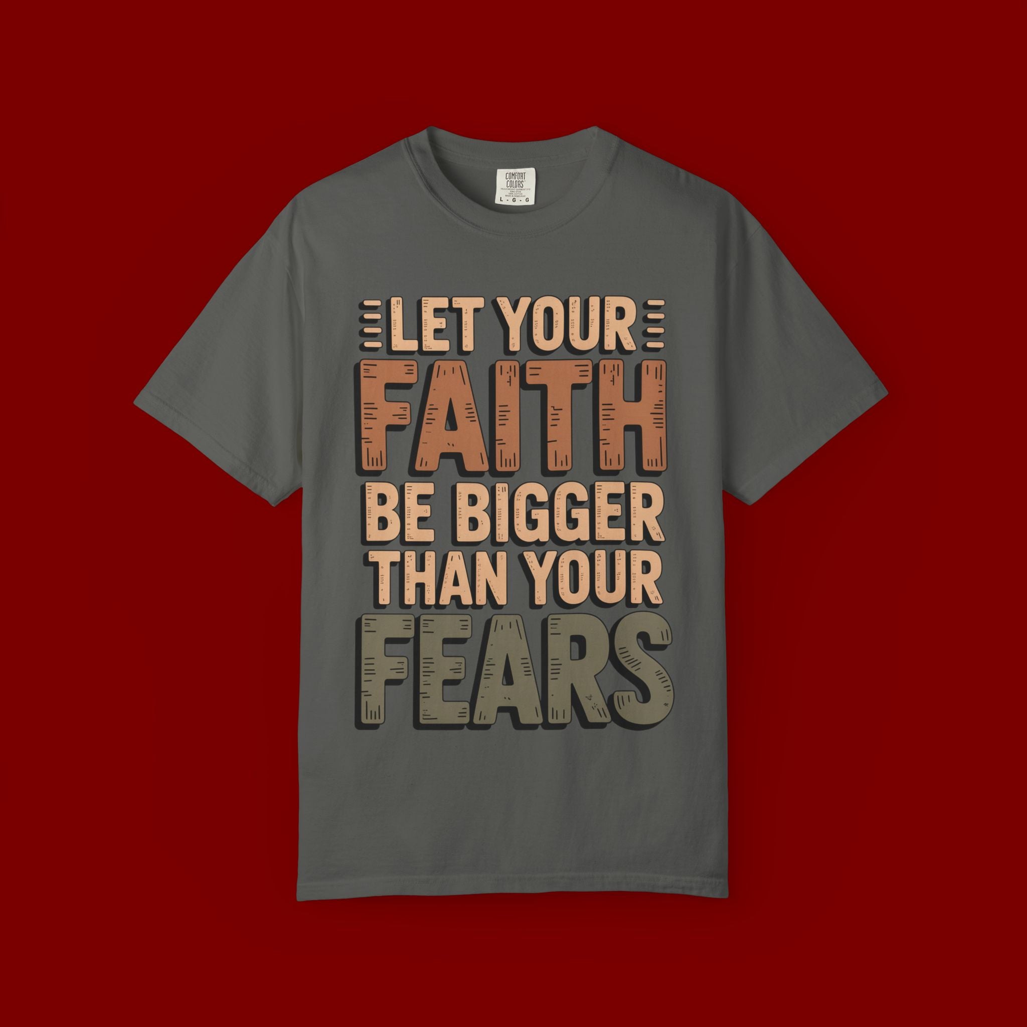 Faith Over Fear T-Shirt — Inspirational Christian Graphic Tee
