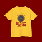 Do The Right Thing Kids T‑Shirt — Compass Graphic Moral Encouragement Tee