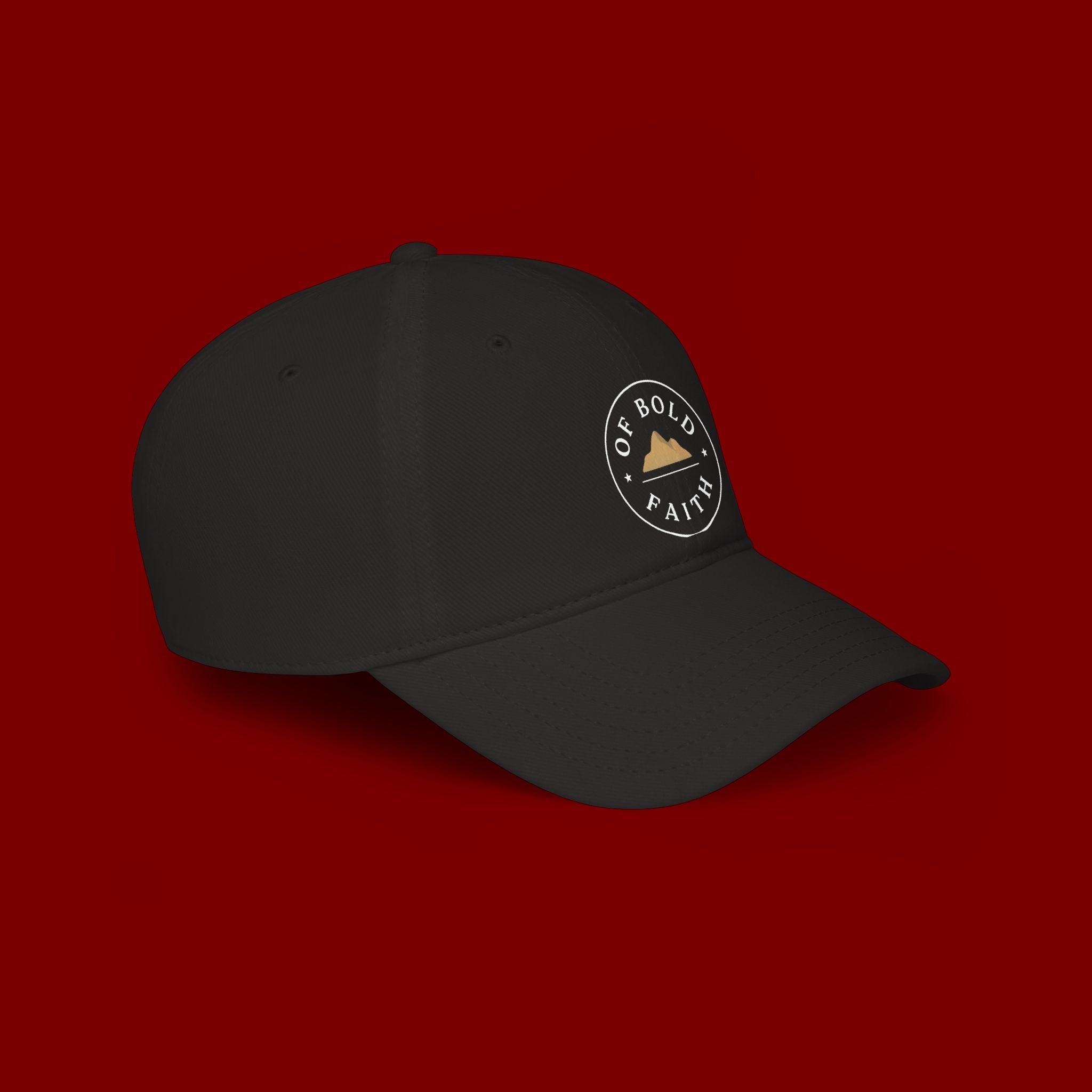 Of Bold Faith Embroidered Baseball Cap