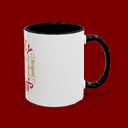 Faith Family Friends Accent Coffee Mug – Inspirational Religious Gift (11/15oz)
