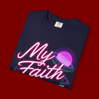 Faith T-Shirt — "My Faith in God Is Solid" Retro Graphic Tee