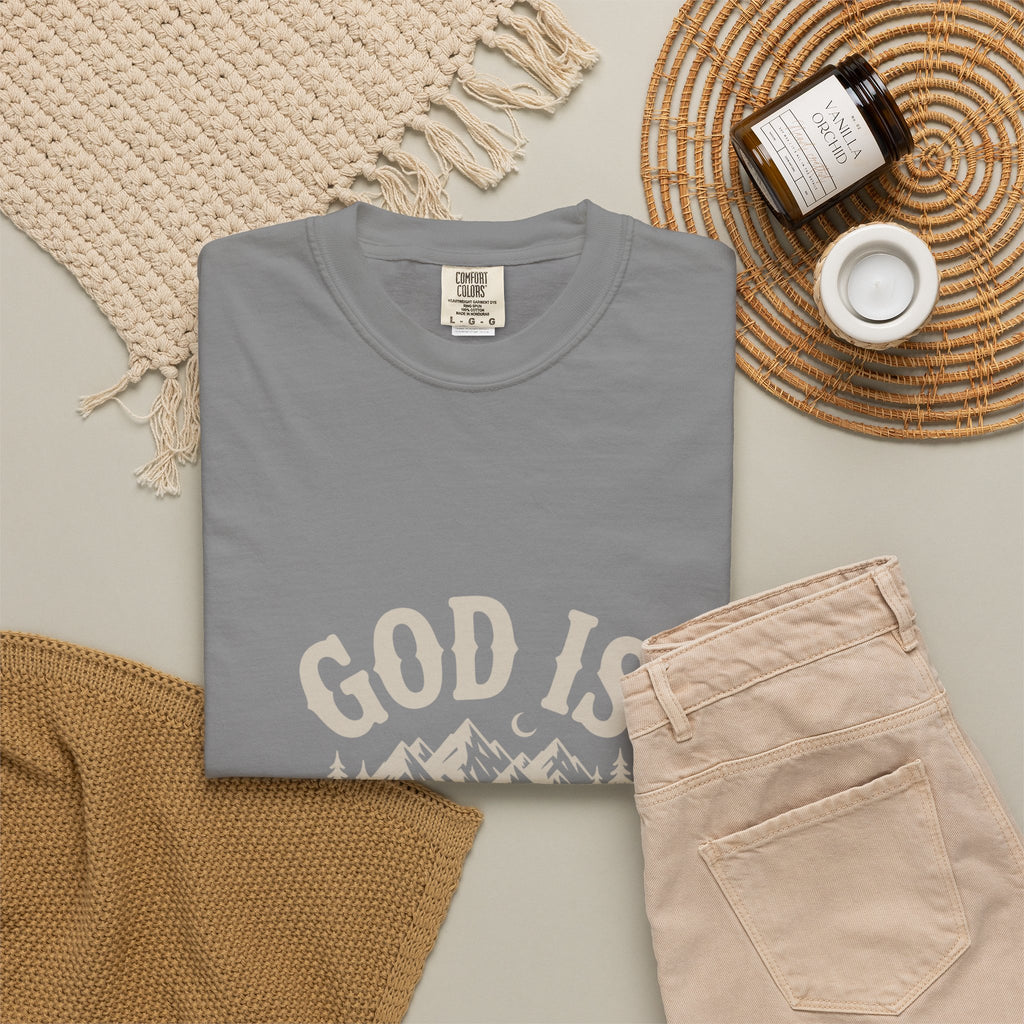 God Is Greater Mountain T-Shirt