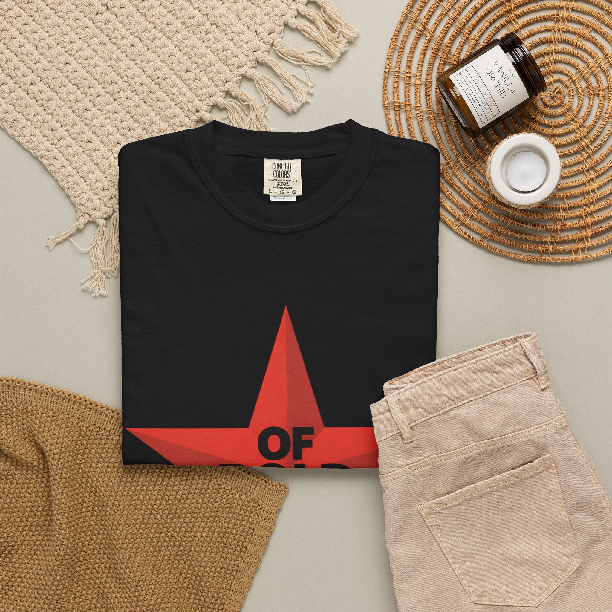Bold Faith Star T-Shirt — "Of Bold Faith" Graphic Tee