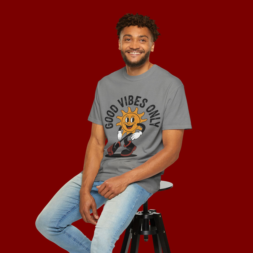Good Vibes Only Sun Graphic T-Shirt