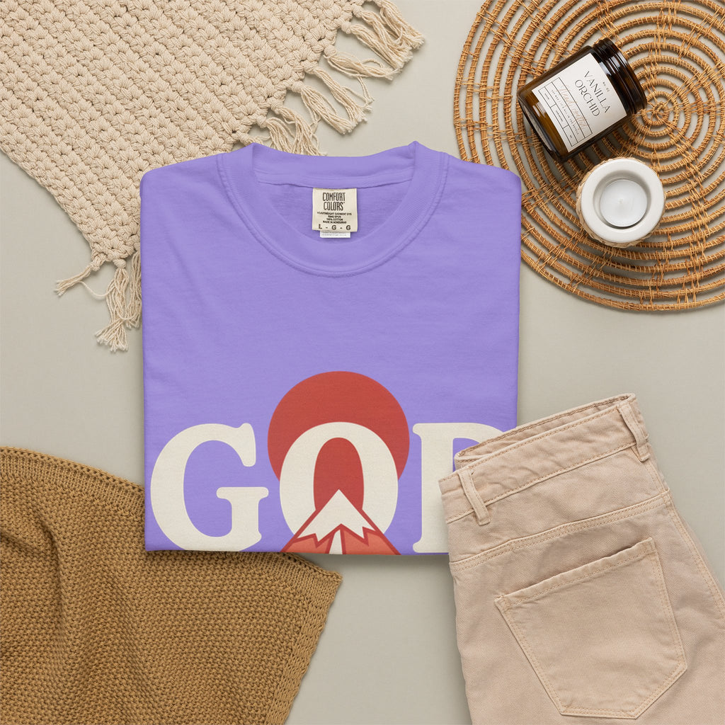 God Above All Things Mountain T-Shirt