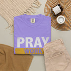 Pray Work Trust God T-Shirt — Inspirational Faith Tee for Christians