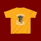 Kids T-Shirt — "Our Purpose Is To Please God, Not People" Faith Graphic Tee