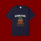 T-Shirt — "Return to God" Seedling Graphic Tee