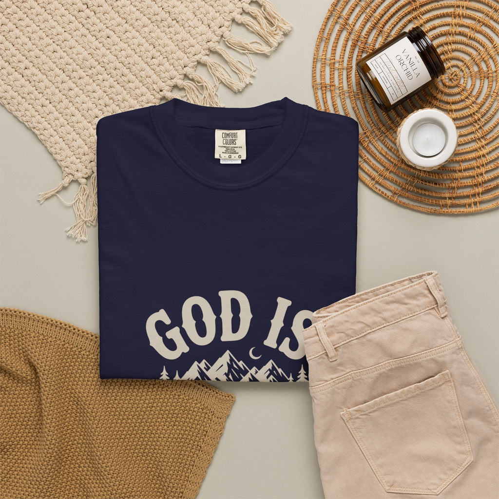 God Is Greater Mountain T-Shirt