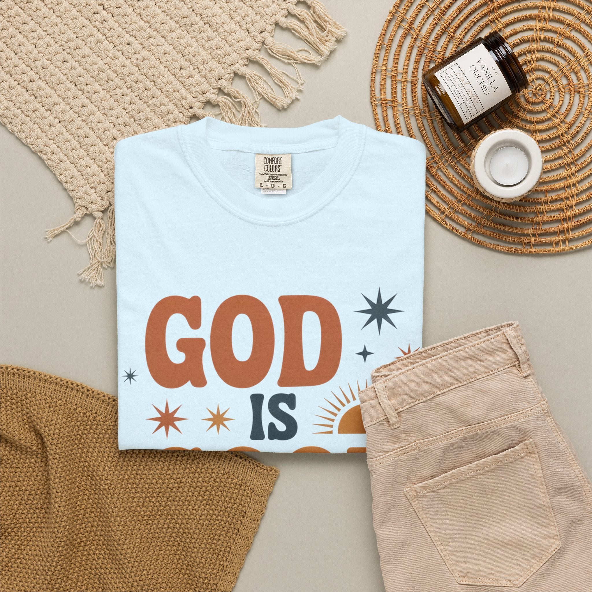 God Is Good All the Time T-Shirt — Christian Faith Graphic Tee