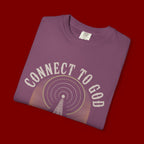 Connect to God T-Shirt — "The Password Is Prayer" Christian Faith Graphic Tee