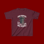 Kids T-Shirt — "Our Purpose Is To Please God, Not People" Faith Graphic Tee