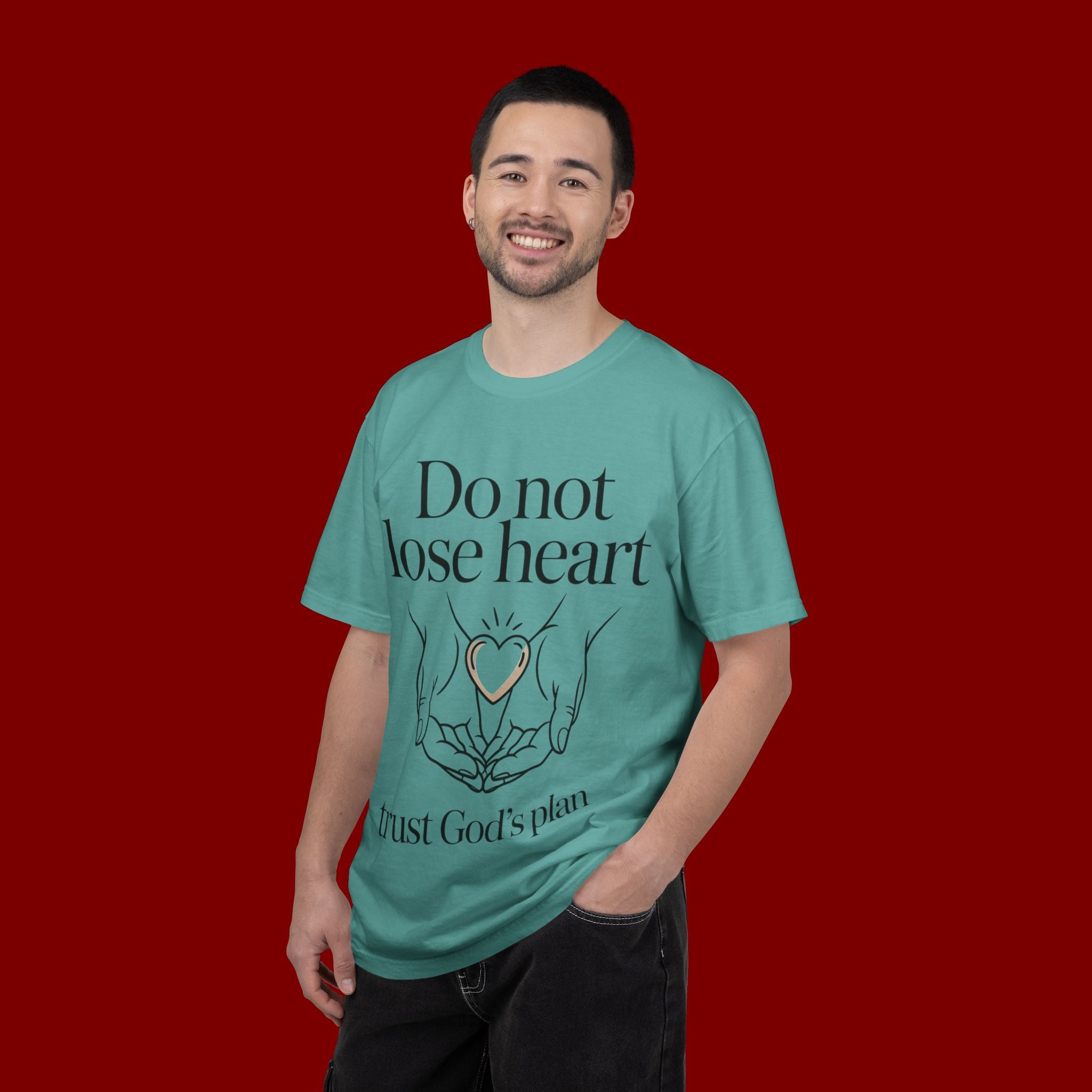 Do Not Lose Heart T-Shirt — Trust God’s Plan Christian Inspirational Tee