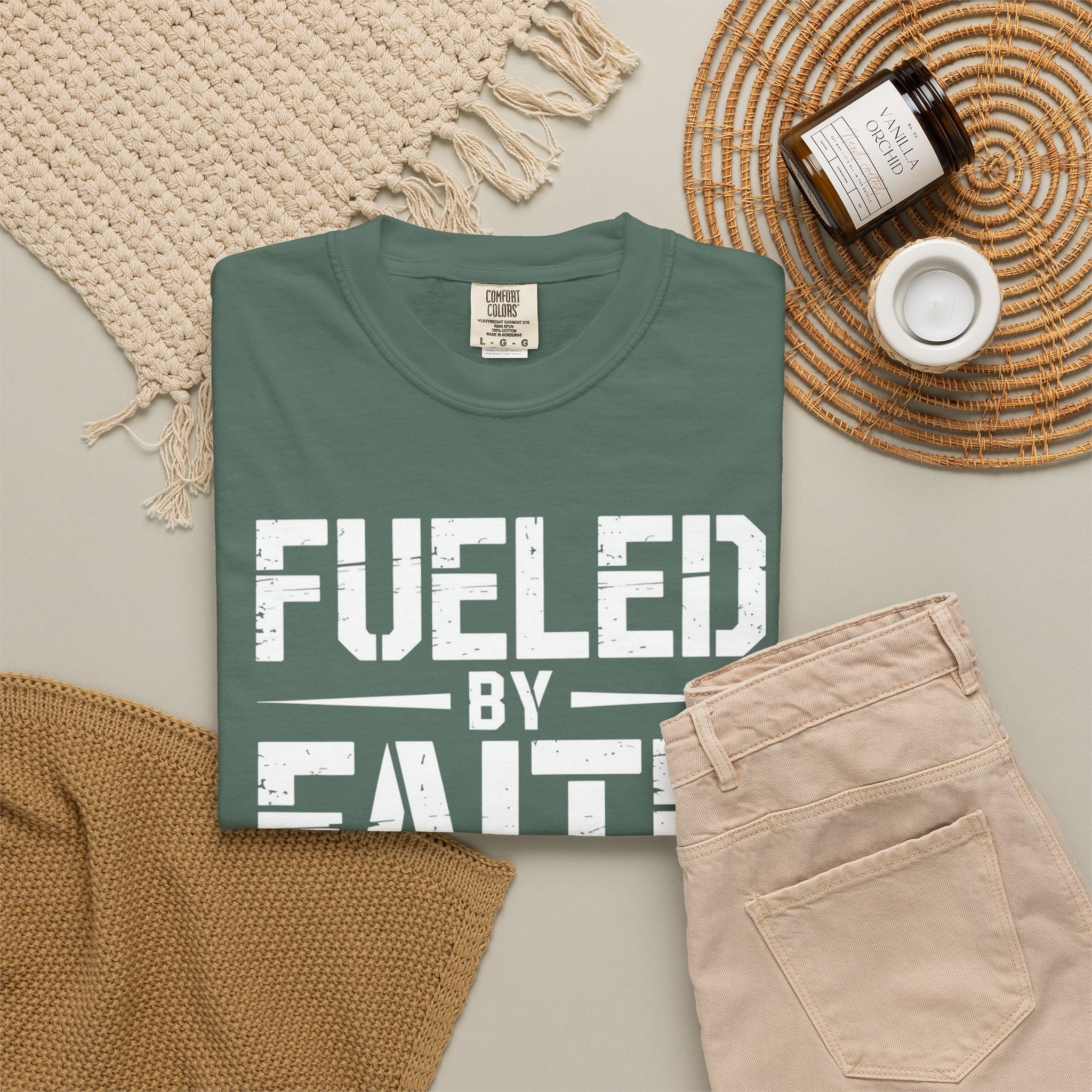 Fueled by Faith Not Fear T-Shirt