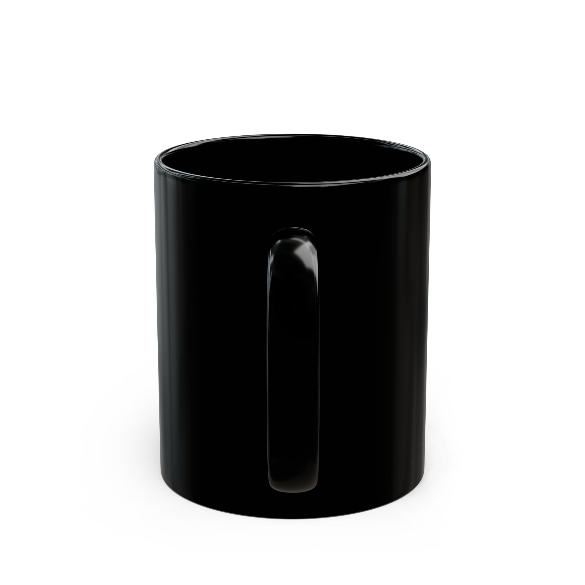 Have Faith In God Black Mug — Christian Inspirational Coffee Cup (11oz & 15oz)