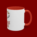 Accent Coffee Mug — "Faith Makes the Impossible Possible" Inspirational Ceramic Mug