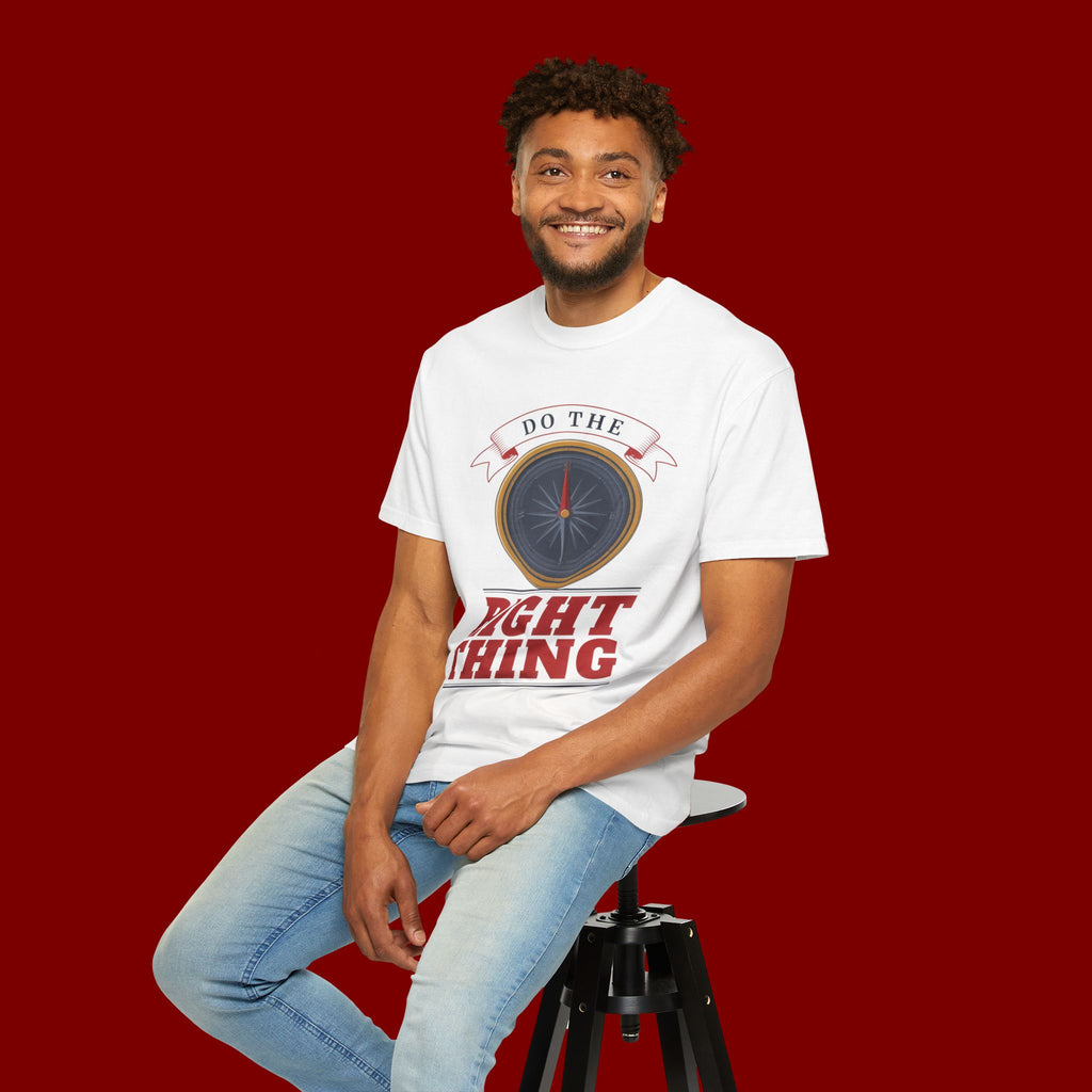 Do The Right Thing Compass T-Shirt — Motivational Graphic Tee