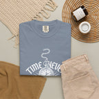 Time Never Comes Again T-Shirt — Vintage Pocket Watch Graphic Tee