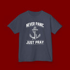 Kids T-Shirt - Plain White Heavy Cotton Tee (Everyday Wear, School & Play)