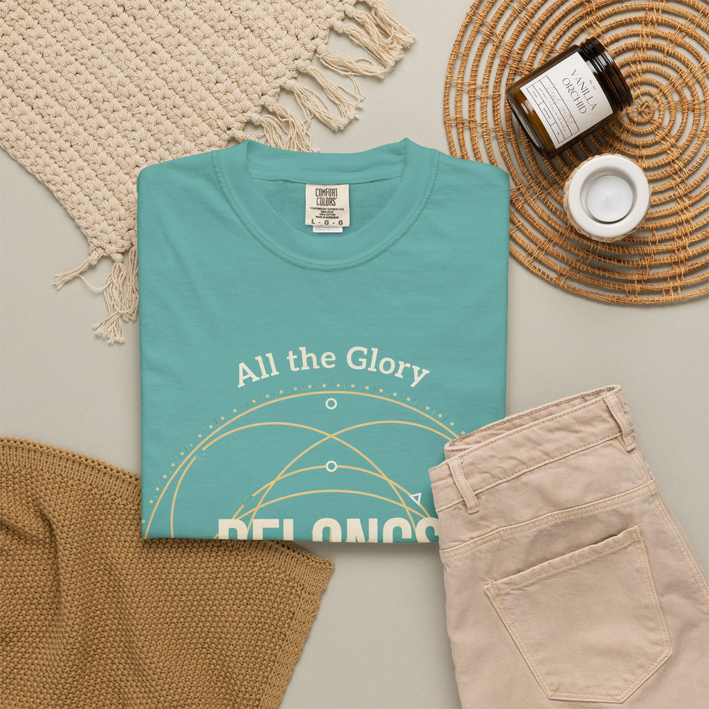 Faith T-Shirt — "Belongs to God" Christian Graphic Tee
