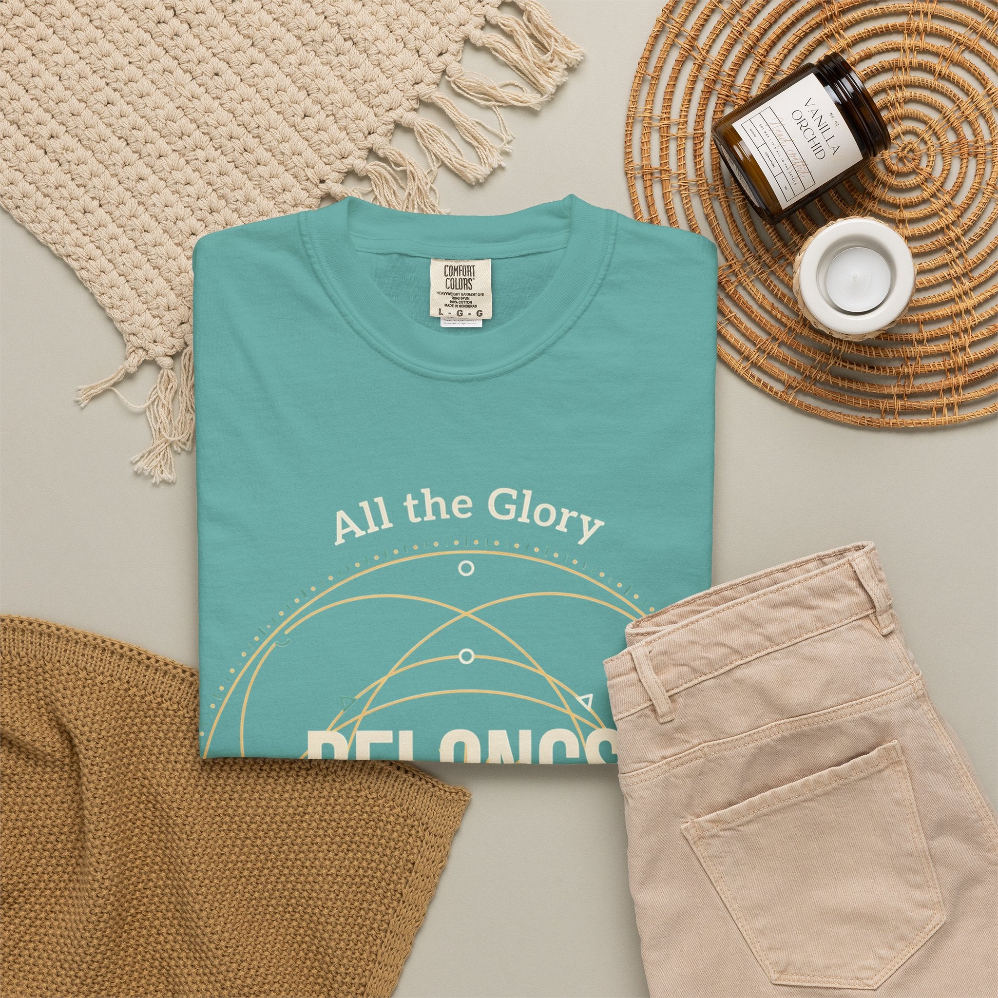 Faith T-Shirt — "Belongs to God" Christian Graphic Tee