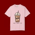 Positive Iced Coffee T-Shirt — Mind • Vibes • Life Graphic Tee