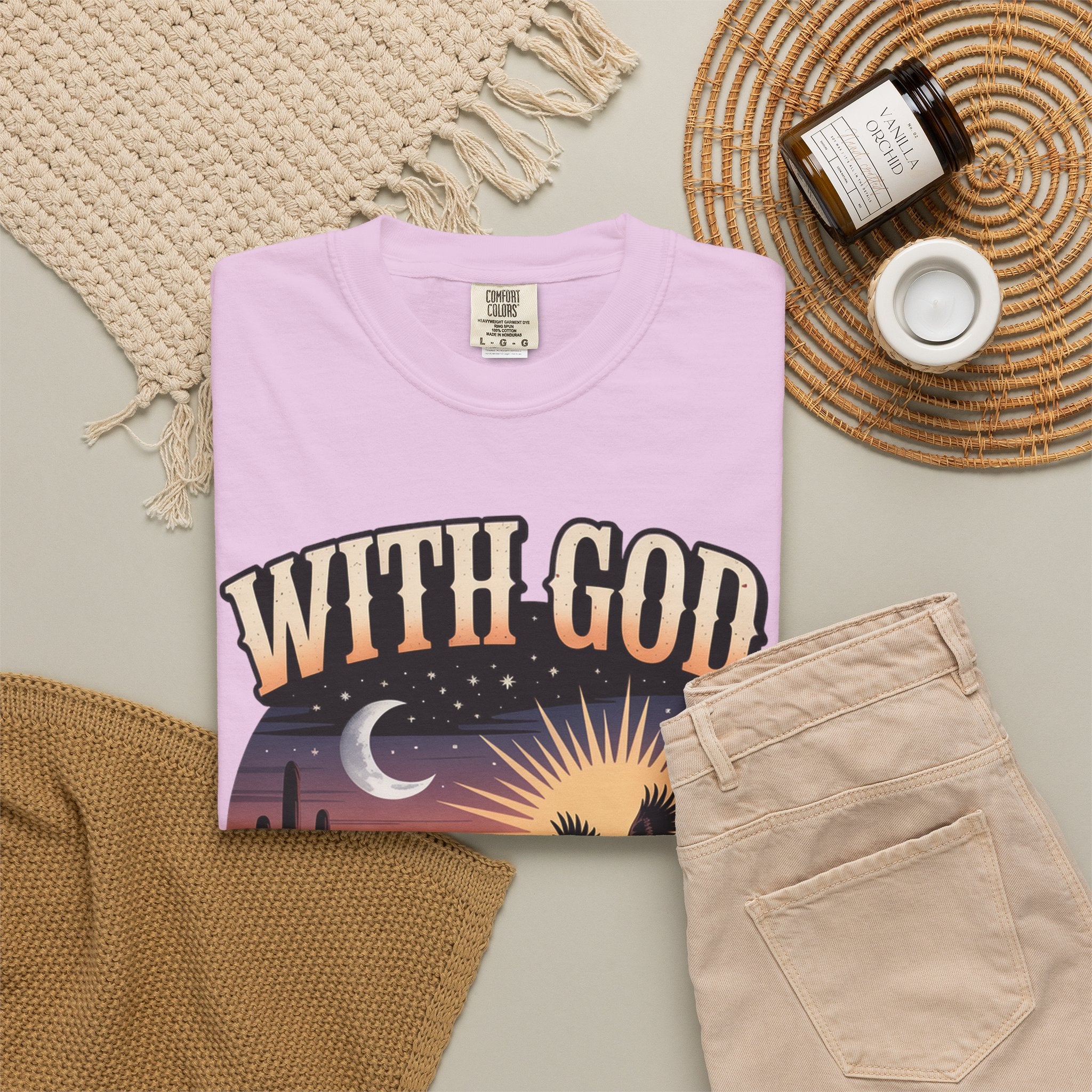 With God Every Hardship Brings Ease T-Shirt