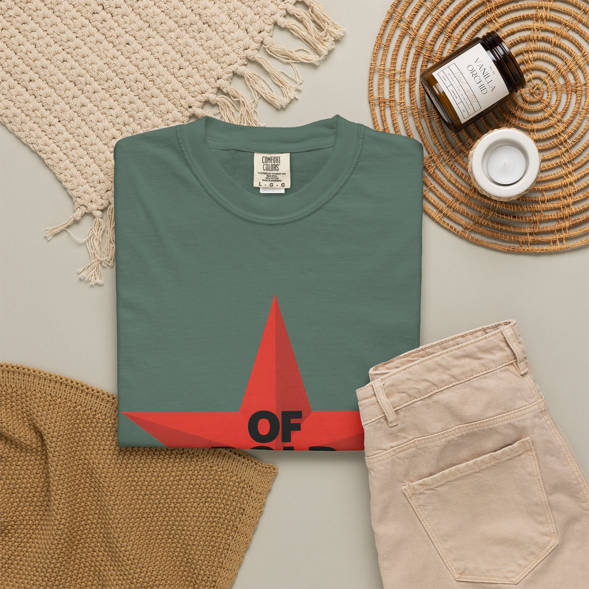 Bold Faith Star T-Shirt — "Of Bold Faith" Graphic Tee