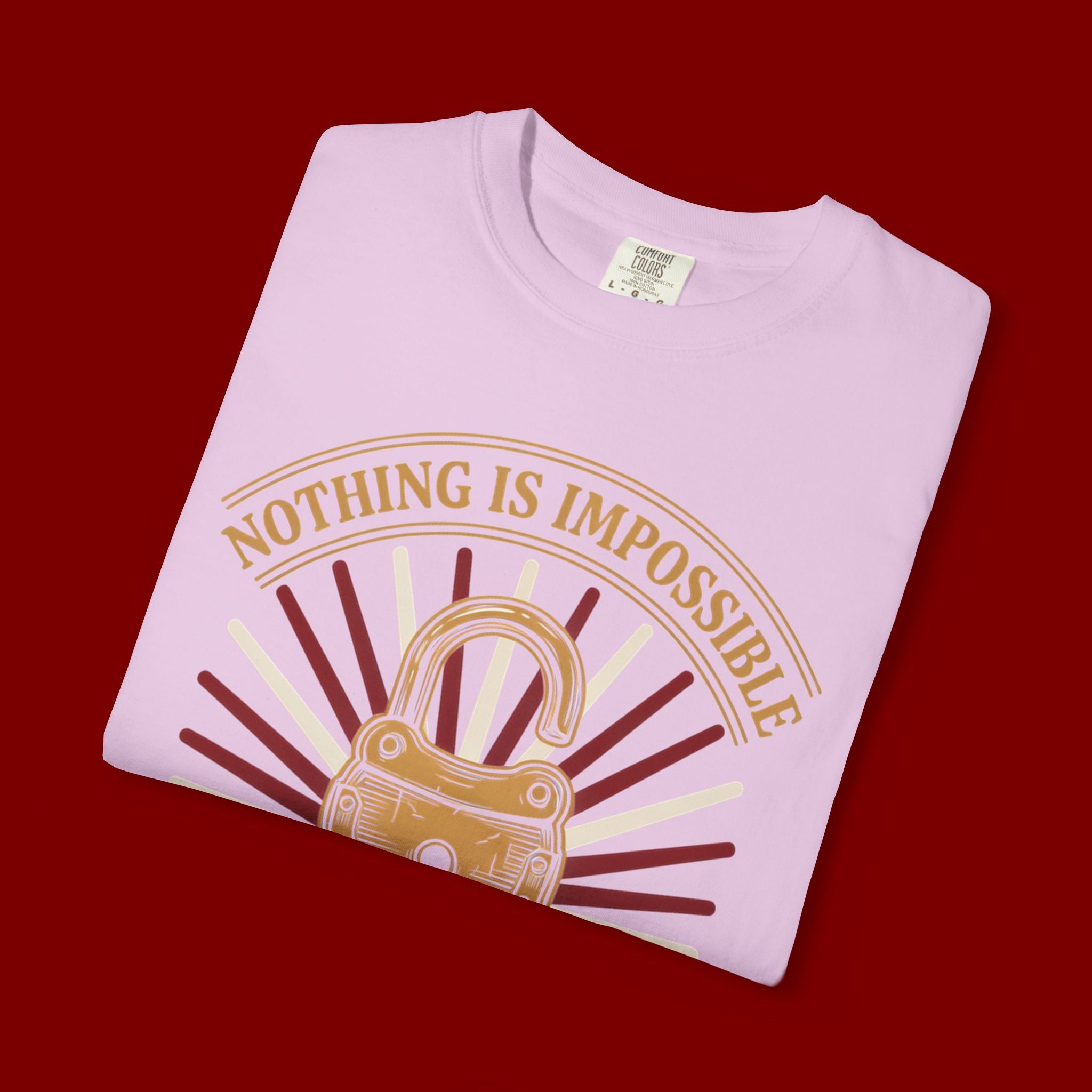 Nothing Is Impossible For Our God T-Shirt — Christian Faith Graphic Tee