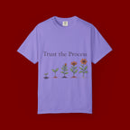 Trust the Process Floral T-Shirt — Growth Graphic Tee