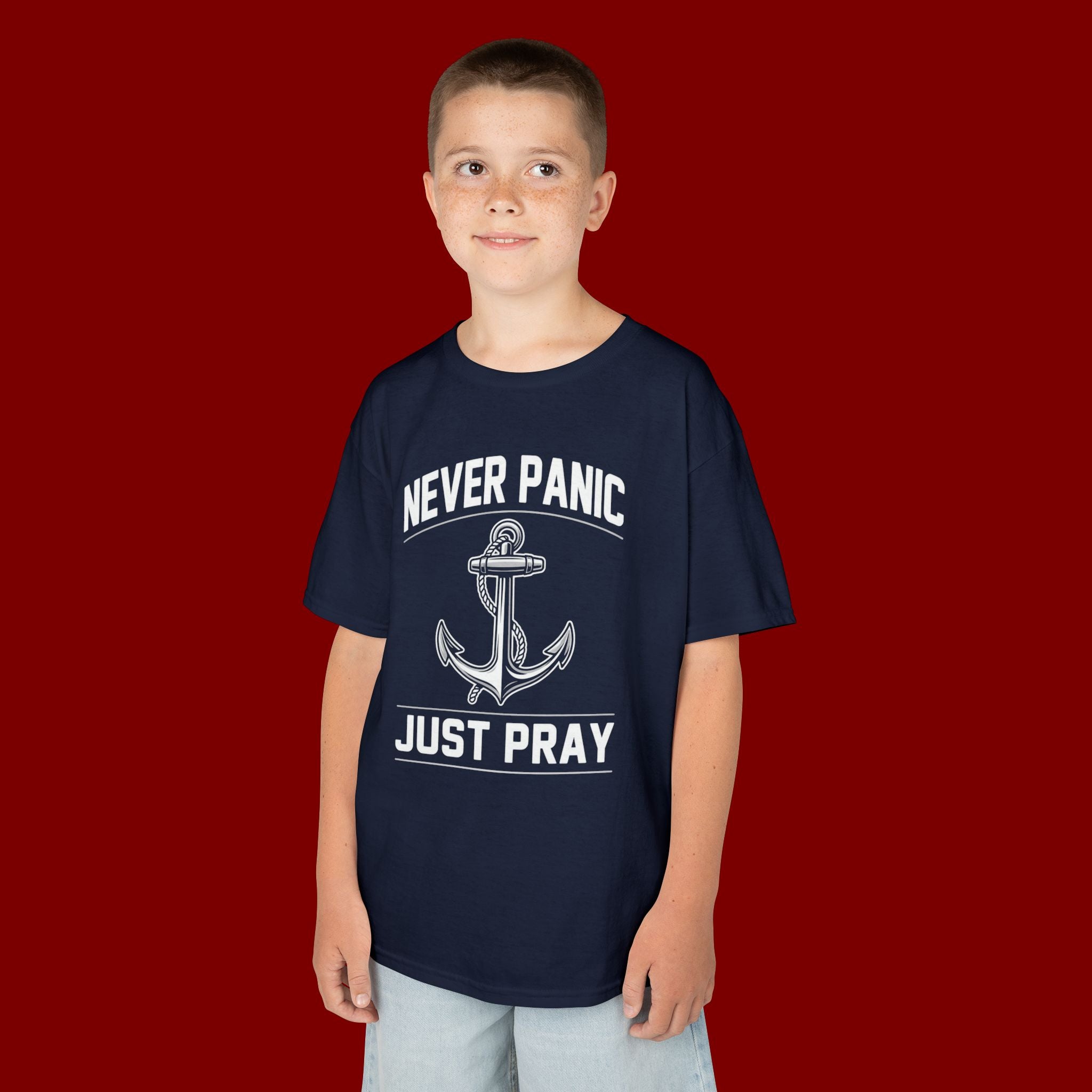 Kids T-Shirt - Plain White Heavy Cotton Tee (Everyday Wear, School & Play)