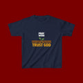 Kids Tee — "Trust God" Sprout Graphic