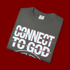 Connect to God T-Shirt — "The Password Is Prayer" Christian Faith Tee