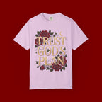 Trust God's Plan Floral T-Shirt — Inspirational Christian Tee