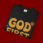God First Bro T-Shirt — Retro Christian Faith Tee