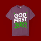 God First Bro T-Shirt — Faith Graphic Tee for Guys