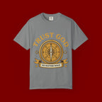 Trust God Compass T-Shirt — "Trust God No Matter What" Christian Faith Tee