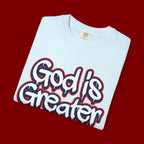 God Is Greater American Flag T-Shirt