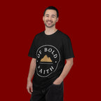 Of Bold Faith T-Shirt — Christian Mountain Faith Tee