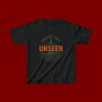 Kids T‑Shirt — "Trust the Unseen" Tree & Roots Inspirational Graphic