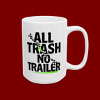 Ceramic Mug — “Tread Lightly” Racing Design Coffee Mug (11oz & 15oz)