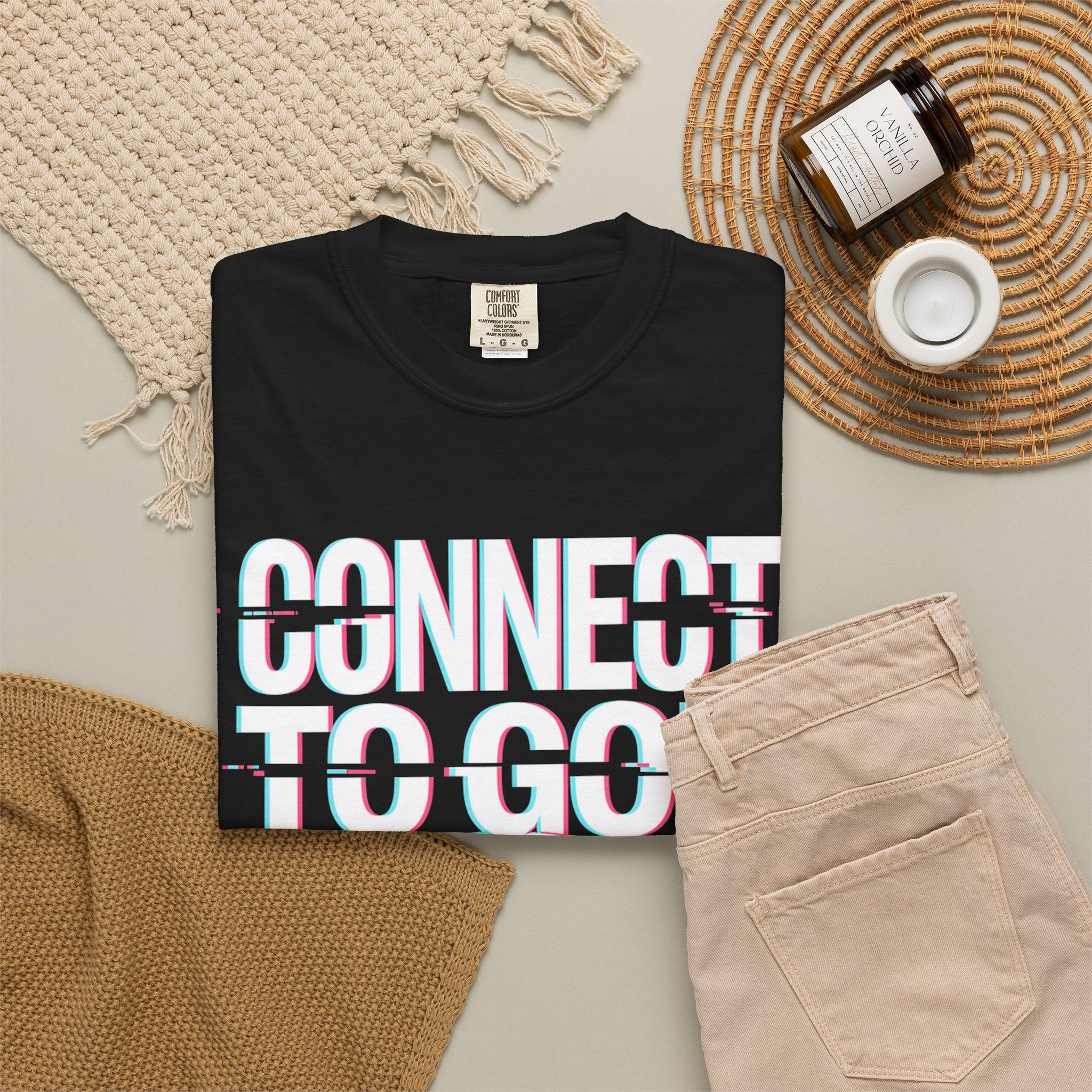 Connect to God T-Shirt — "The Password Is Prayer" Christian Faith Tee