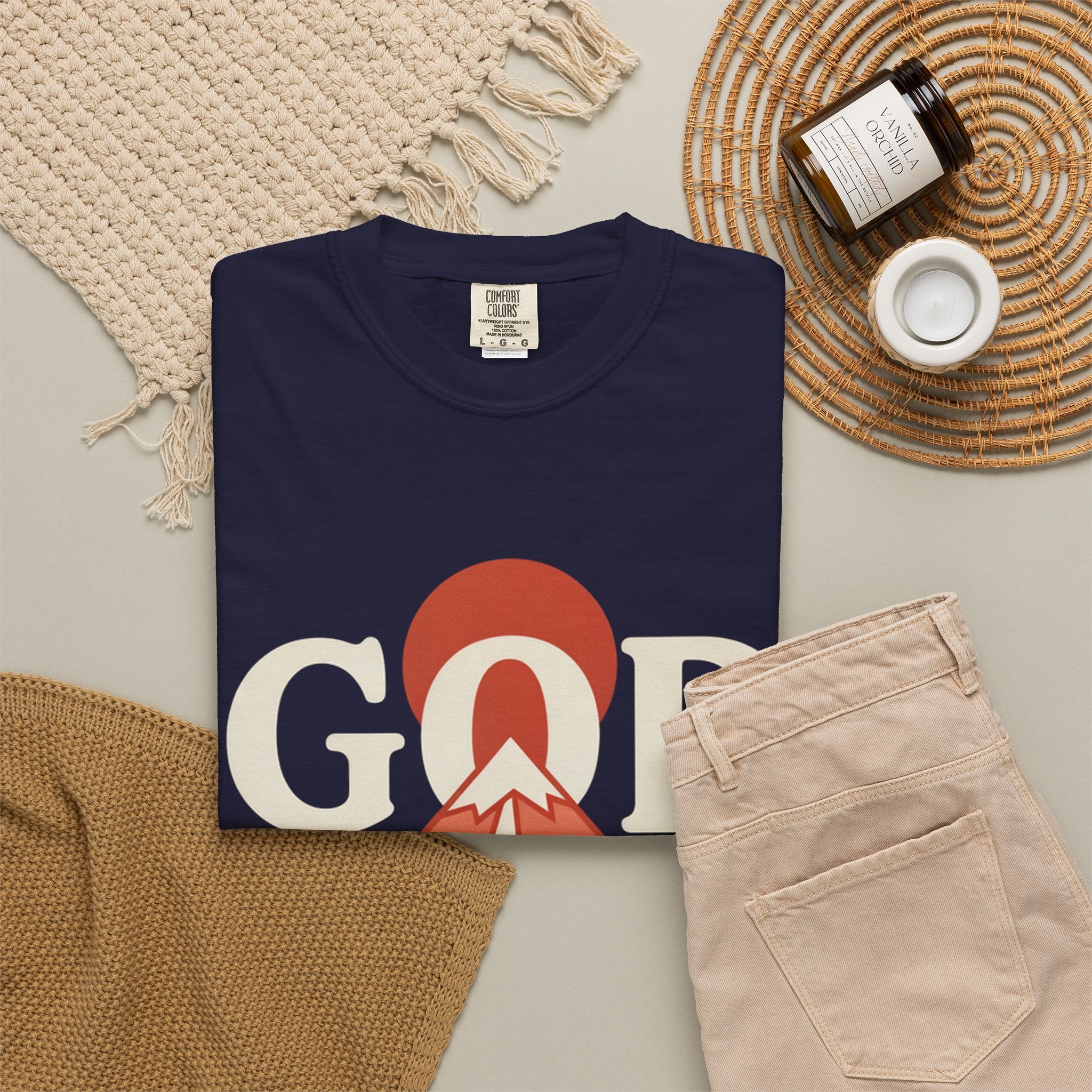 God Above All Things Mountain T-Shirt
