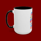 God Is Good All The Time Accent Coffee Mug — Inspirational Christian Coffee Cup (11/15oz)