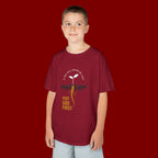Kids T‑Shirt — 'Put God First' Religious Sprout Graphic Tee (Christian Youth)