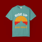And Pray Mountain Sunset T-Shirt