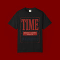 TIME Never Comes Again T-Shirt — Vintage Ticket Graphic Tee