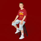 Kids Tee — "Rise Up and Pray" Mountain Sunrise Faith T‑Shirt