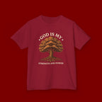 Autumn Oak Tree Kids T‑Shirt — Cozy Fall Nature Tee for Children