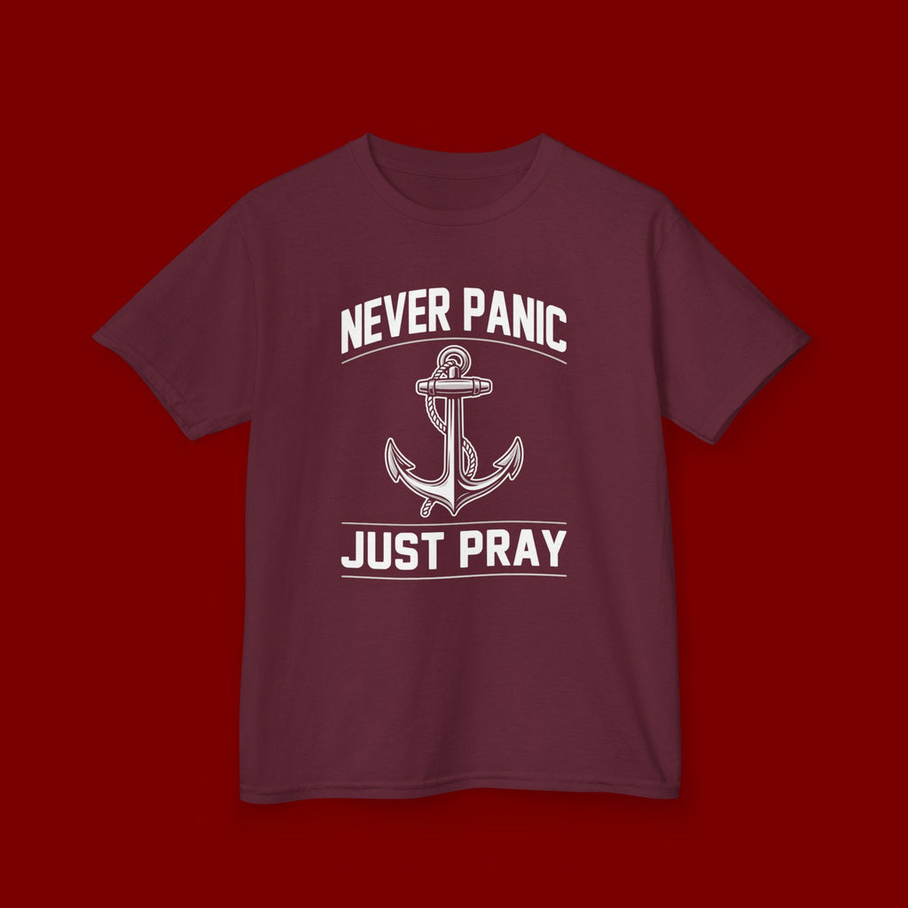 Kids T-Shirt - Plain White Heavy Cotton Tee (Everyday Wear, School & Play)
